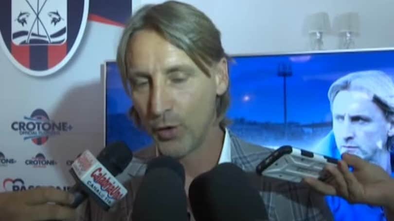 Nicola: "E' un onore poter allenare Crotone"