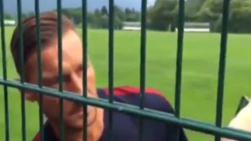 Pinzolo, tifosi in delirio per Totti