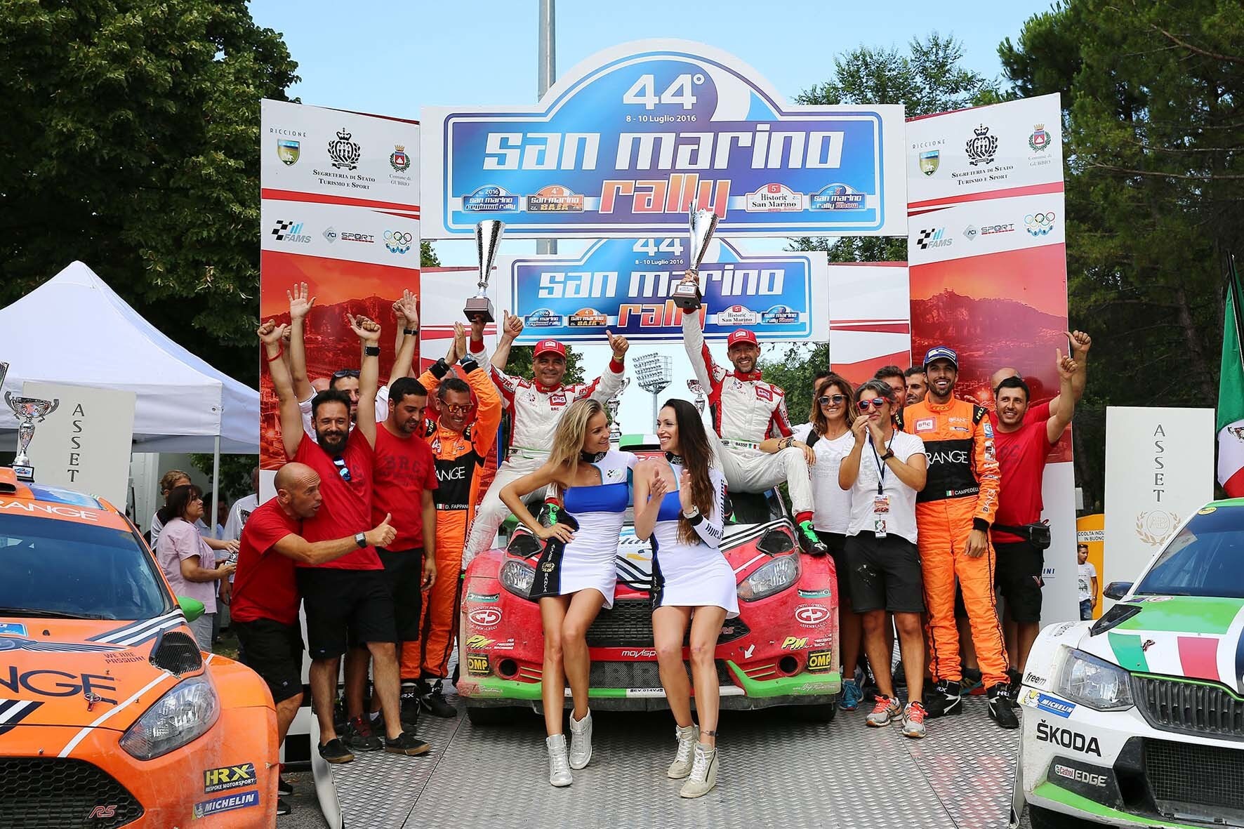 Italiano Rally: dominano le Ford a San Marino, Andreucci mantiene il primato