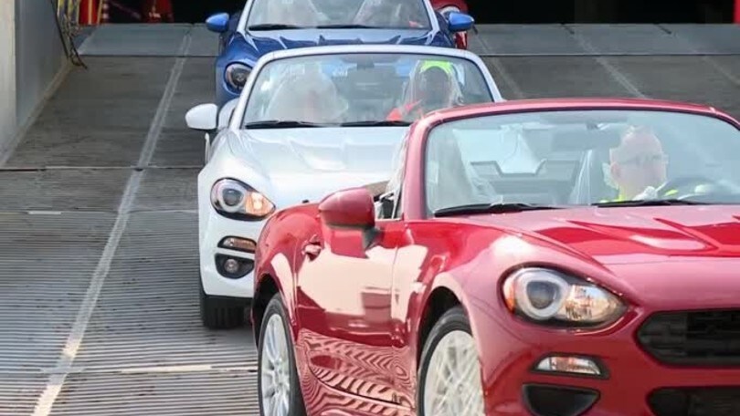 Nuova Fiat 124 Spider alla conquista dell'America