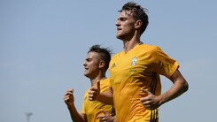 Juventus, i bianconeri sfidano il caldo con le ripetute a Vinovo