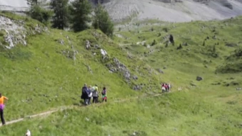 Roma, la seduta di allenamento mattutina a Pinzolo
