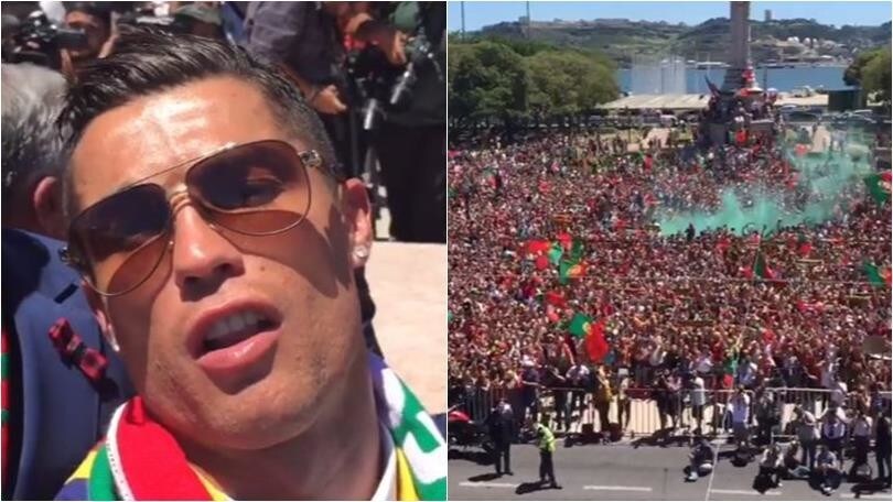 Portogallo in delirio, Cristiano Ronaldo fa cantare i tifosi