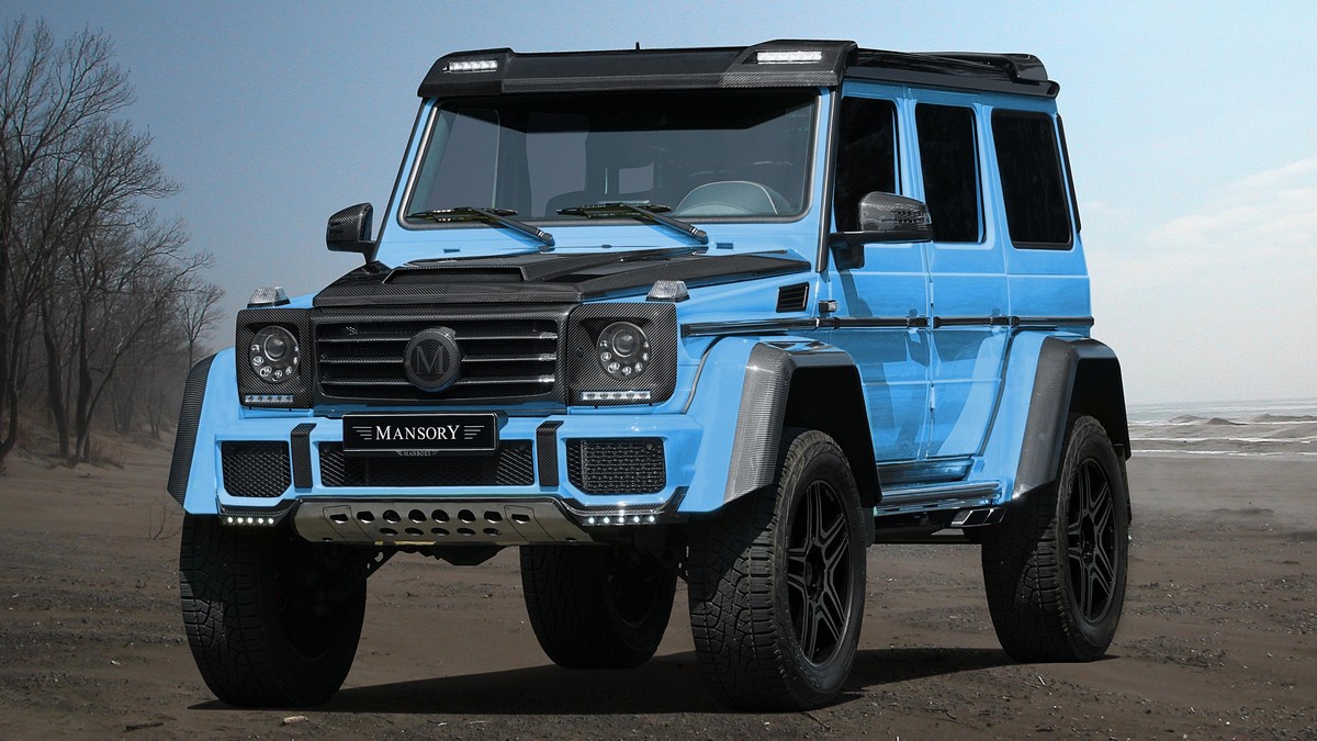 Mercedes G500 4×4² by Mansory, esagerare è bello