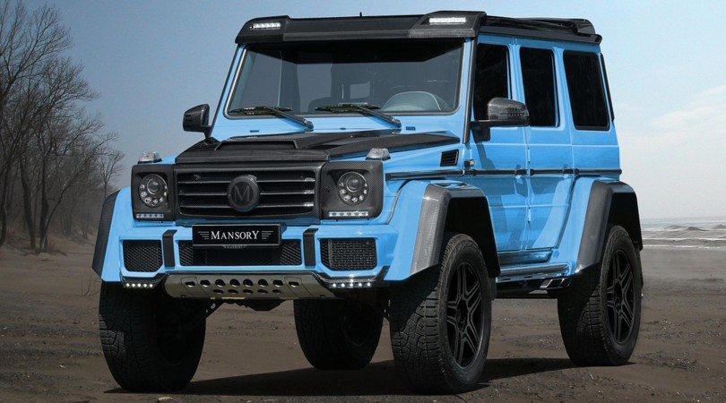 Mercedes G500 4×4² by Mansory, esagerare è bello