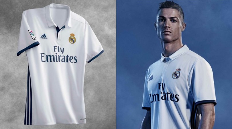 Real Madrid, ecco la prima maglia per la stagione 2016-17