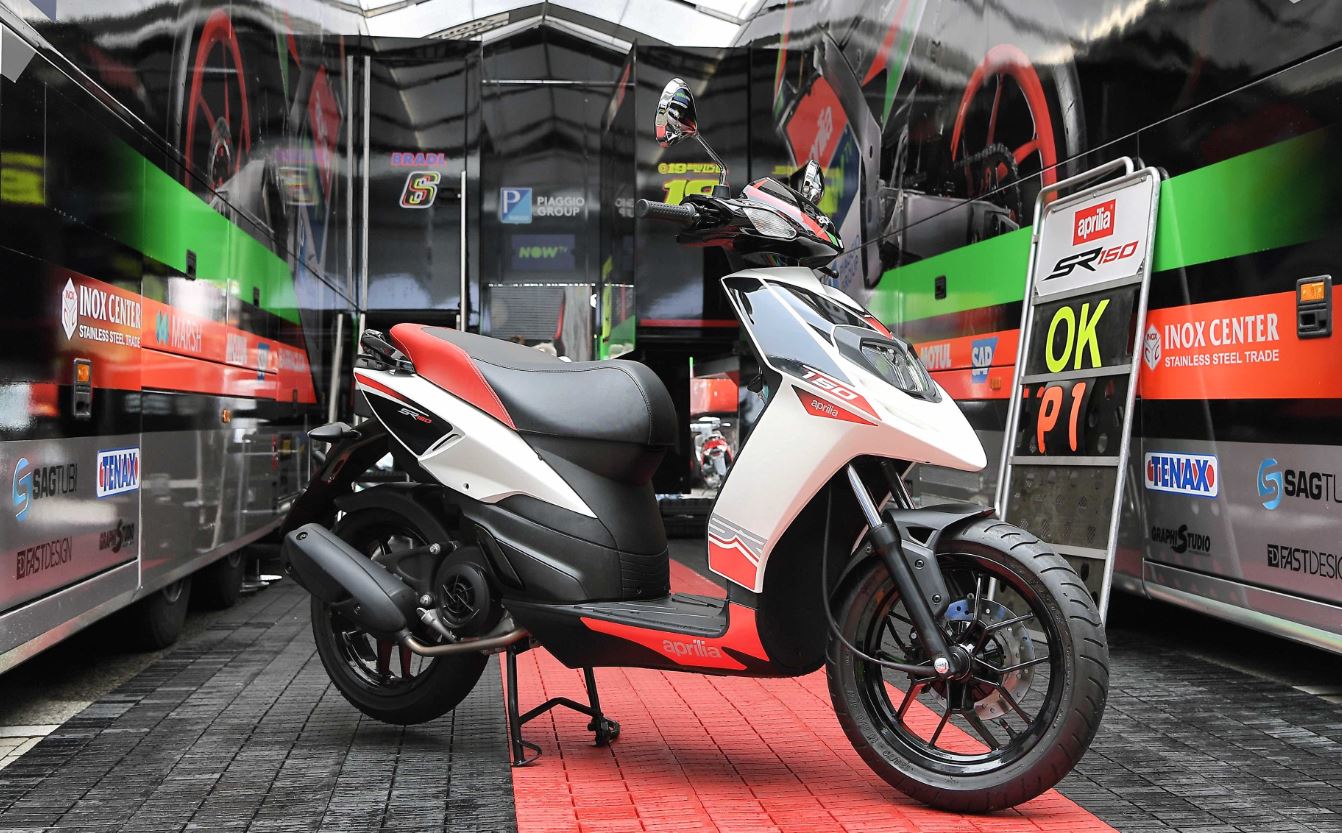 Piaggio lancia gli scooter Aprilia in India