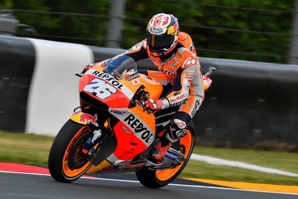 MotoGp Sachsenring: Pedrosa più veloce nel Warm Up