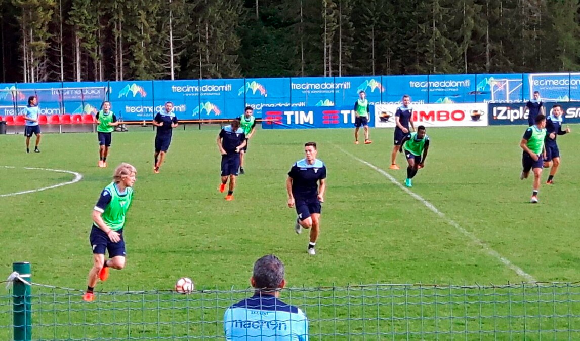 Lazio, 6-0 contro il Brasil Soccer Team