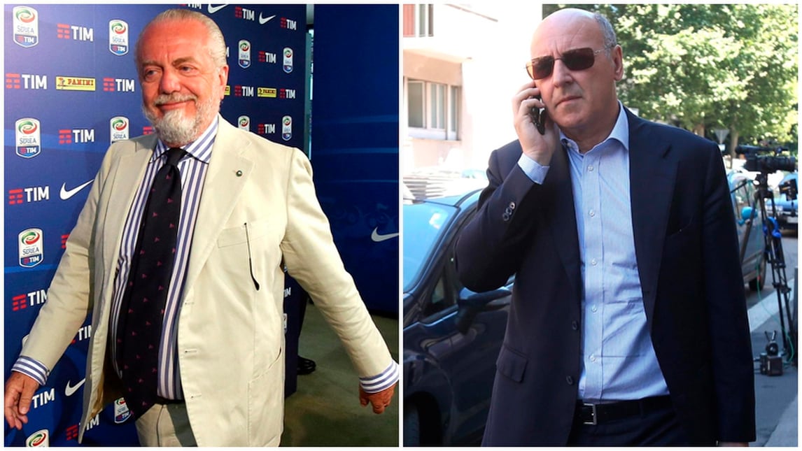 Calciomercato, il giorno di Higuain: De Laurentiis vede Marotta