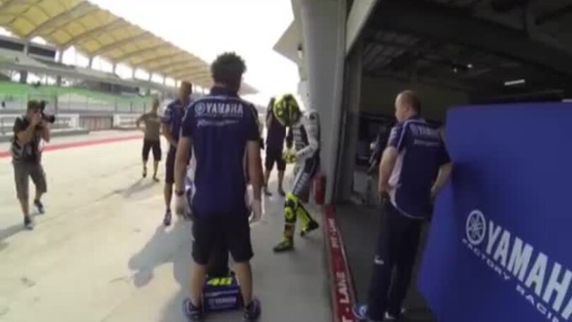 Rossi e quella sosta ritardata