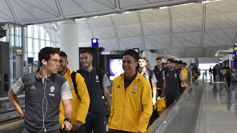 Juventus è a Melbourne, Dybala guida la comitiva