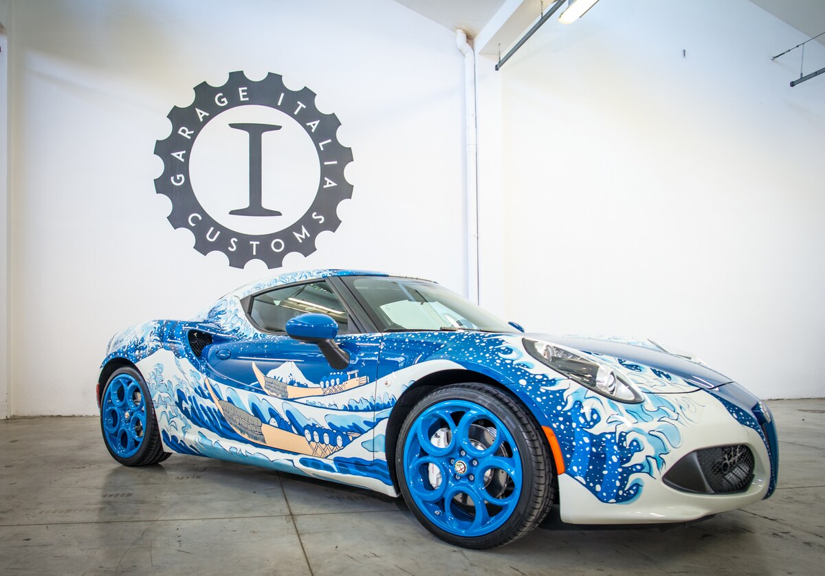 Alfa Romeo 4C diventa un samurai
