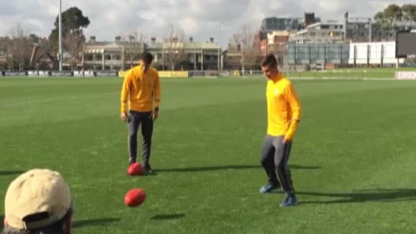 Dybala-Hernanes, provate a... palleggiare