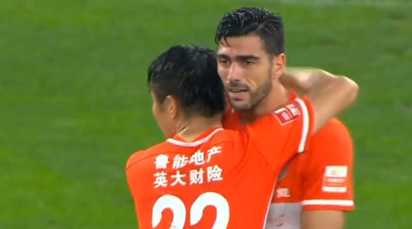 Cina, festa Pellè: primo gol con lo Shandong