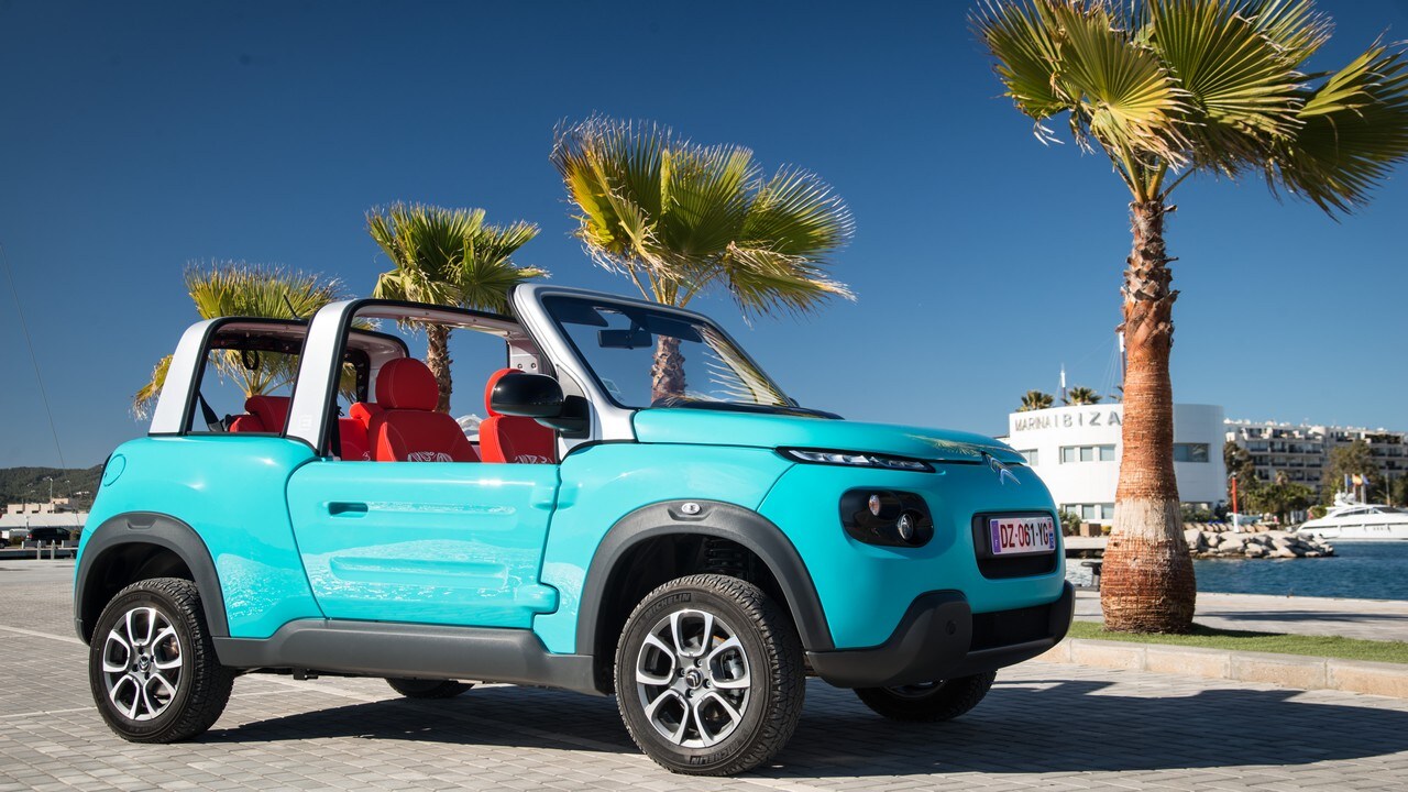Citroen E-Mehari, foto e prezzi della crossover cabrio green