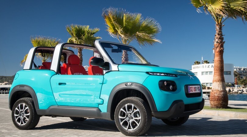Citroen E-Mehari, foto e prezzi della crossover cabrio green