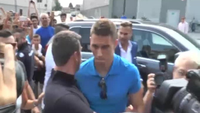 Juve: Pjaca al J Medical