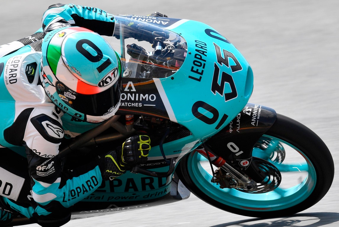 Moto3 Leopard Racing, Locatelli: «Primo podio, grande emozione»