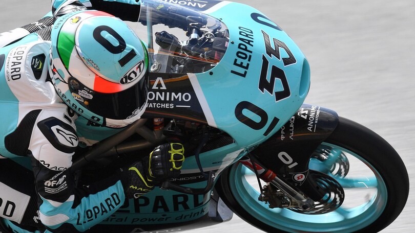 Moto3 Leopard Racing, Locatelli: «Primo podio, grande emozione»