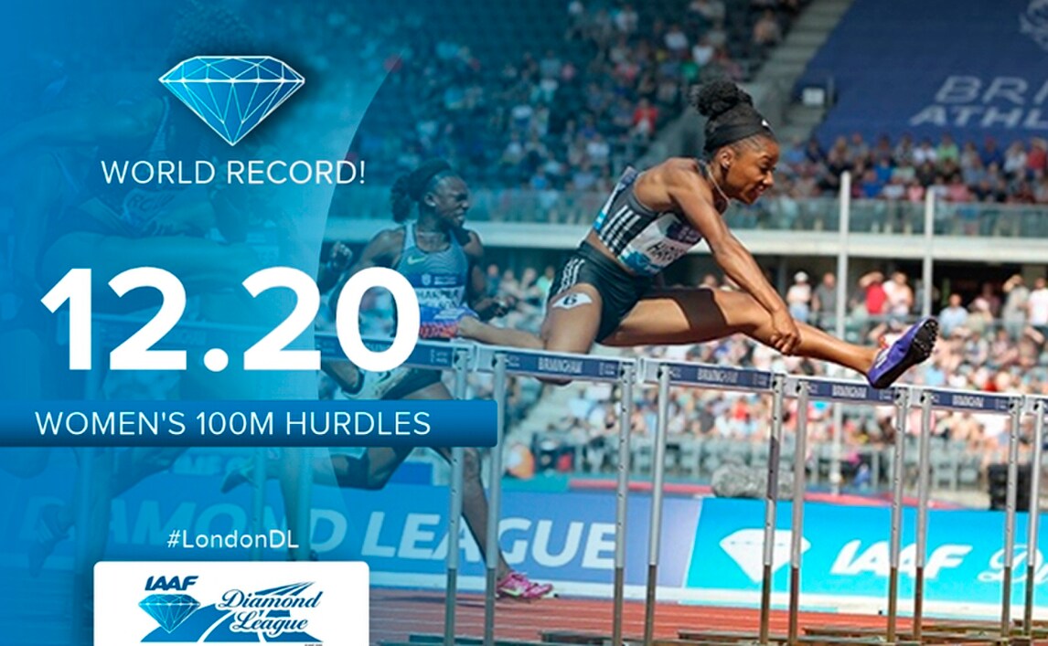 Atletica, spettacolo Harrison: record mondiale nei 100 hs donne