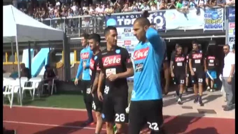 Napoli, allenamento tra fiumi e monti