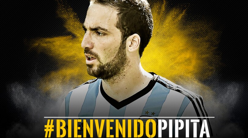 Calciomercato, è ufficiale: Higuain è della Juventus