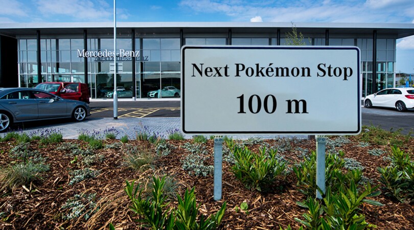 I concessionari auto usano Pokemon Go come esca