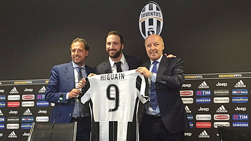Calciomercato Juventus, Higuain: «Via da Napoli per De Laurentiis, qui per la Champions»