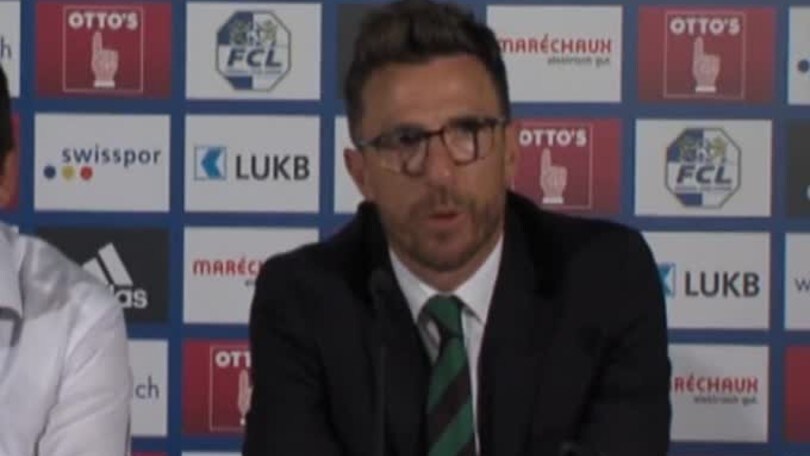 Di Francesco: "Al ritorno per vincere"