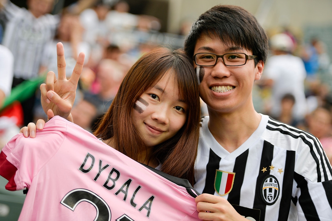 South China-Juventus: festa bianconera all'Hong Kong Stadium!