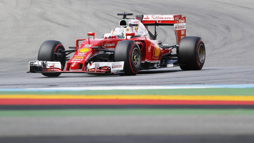 F1, Gp Germania: impresa Vettel a quota 25,00