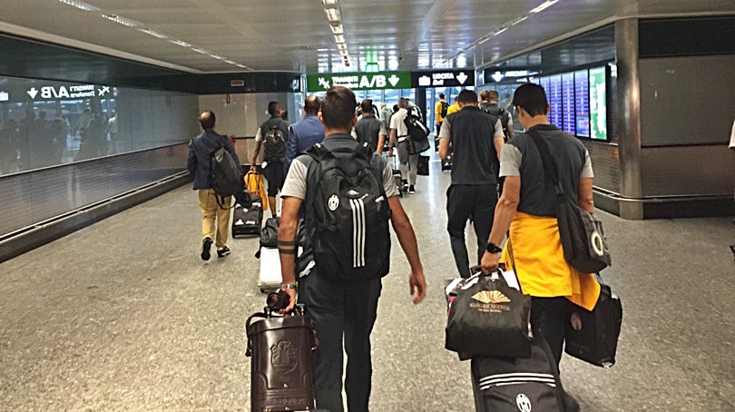 Juventus rientrata da Hong Kong, a Vinovo tutto il gruppo