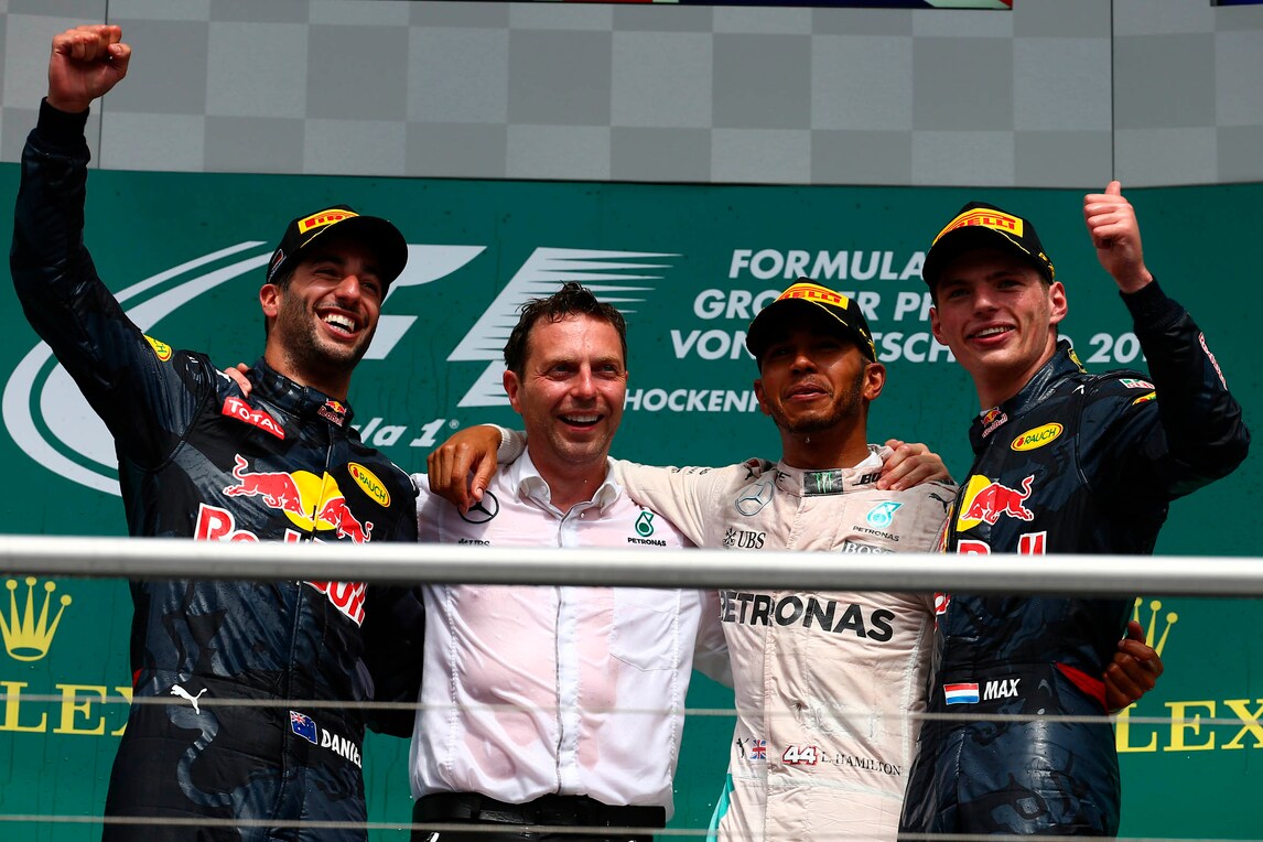 Formula 1 Hockenheim: Ferrari neanche sul podio e Hamilton vince ancora, le immagini