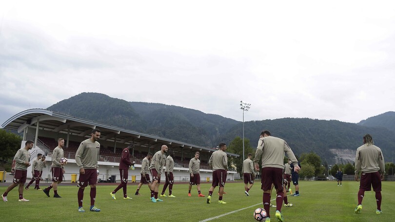 Torino, ecco i granata a lavoro in Austria