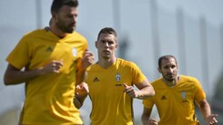 Juventus, ecco gli azzurri con Pjaca a Vinovo