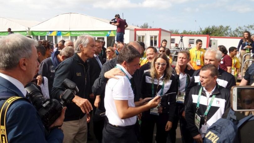 Rio2016: Renzi "Momento di essere orgogliosi del tricolore"