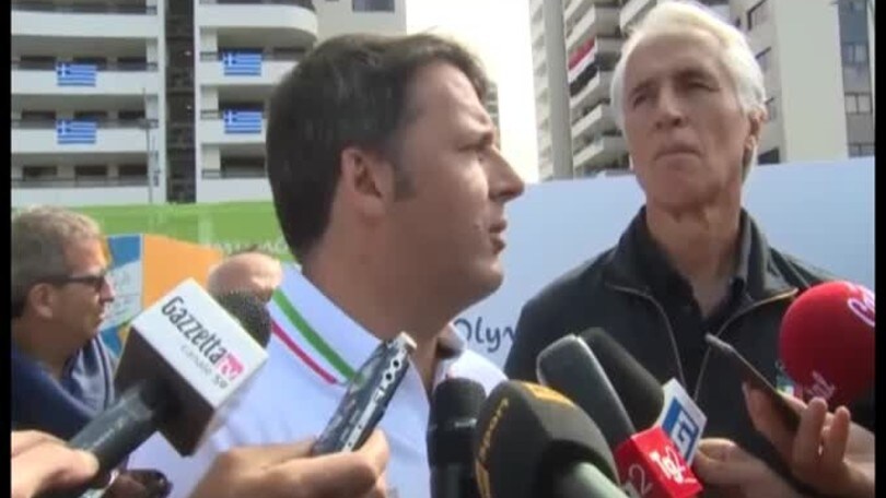 Renzi: "Basta polemiche: sosteniamo gli azzurri"