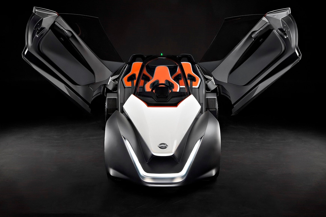 Nissan BladeGlider, la freccia elettrica per le Olimpiadi: foto