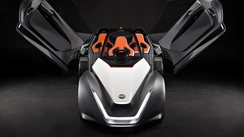 Nissan BladeGlider, la freccia elettrica per le Olimpiadi: foto
