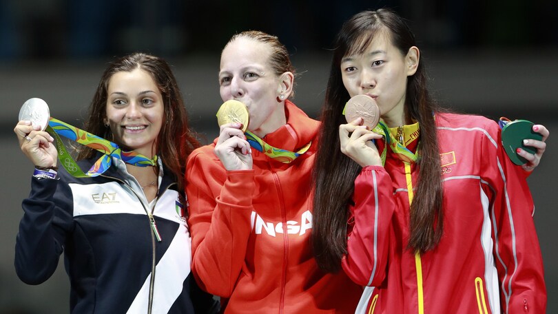Rio 2016, tweet della Vezzali per la Fiamingo: «Argento amaro»