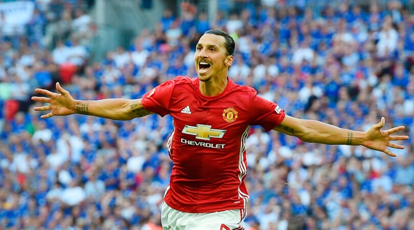 Community Shield: Leicester-Manchester United 1-2, ancora Ibrahimovic