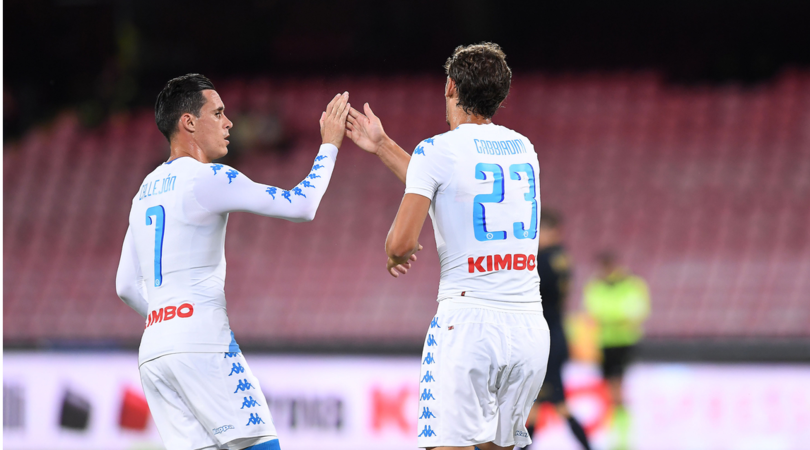 Gabbiadini fa l'Higuain: il Napoli travolge il Monaco