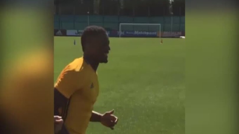 Evra urla: "Forza Juve!"
