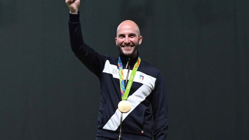 Rio2016: Tiro a segno. Campriani "Senza Petra non avrei vinto l'oro"