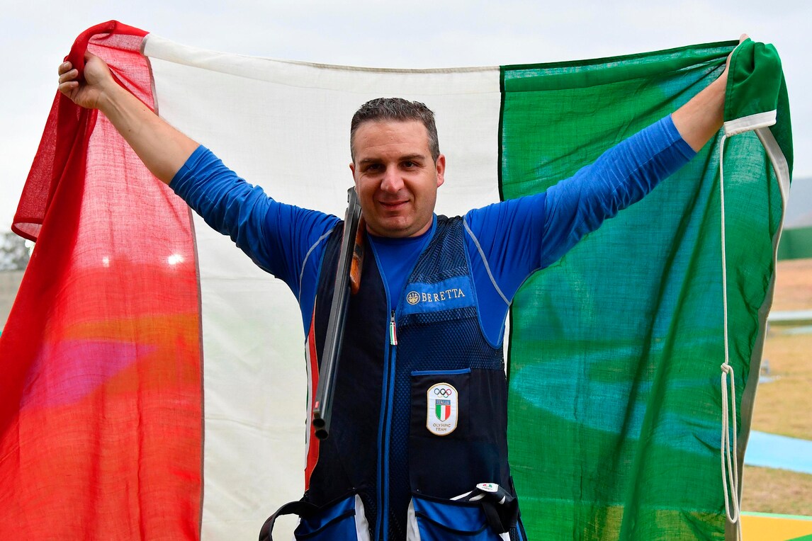 Rio 2016, tiro a volo: Innocenti d'argento nel double trap