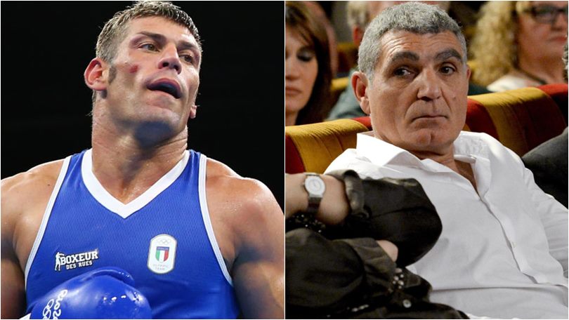 Russo-Oliva, scintille! L'azzurro: «Stupido». La replica dell'ex pugile: «È un perdente»