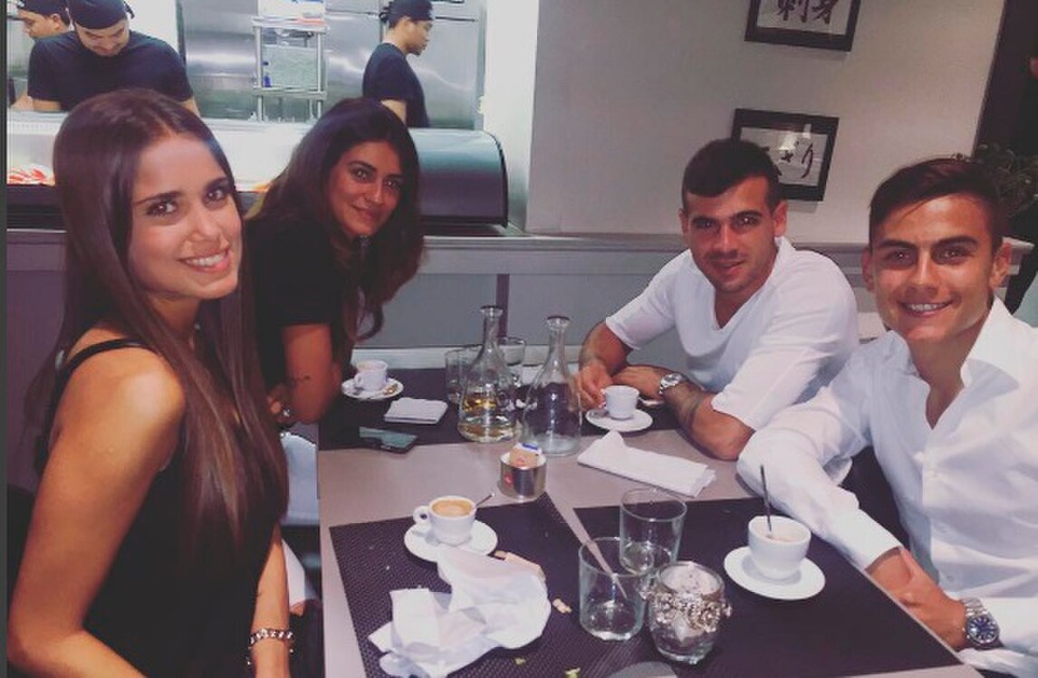 Juventus, Dybala e Sturaro: serata a quattro a base di sushi