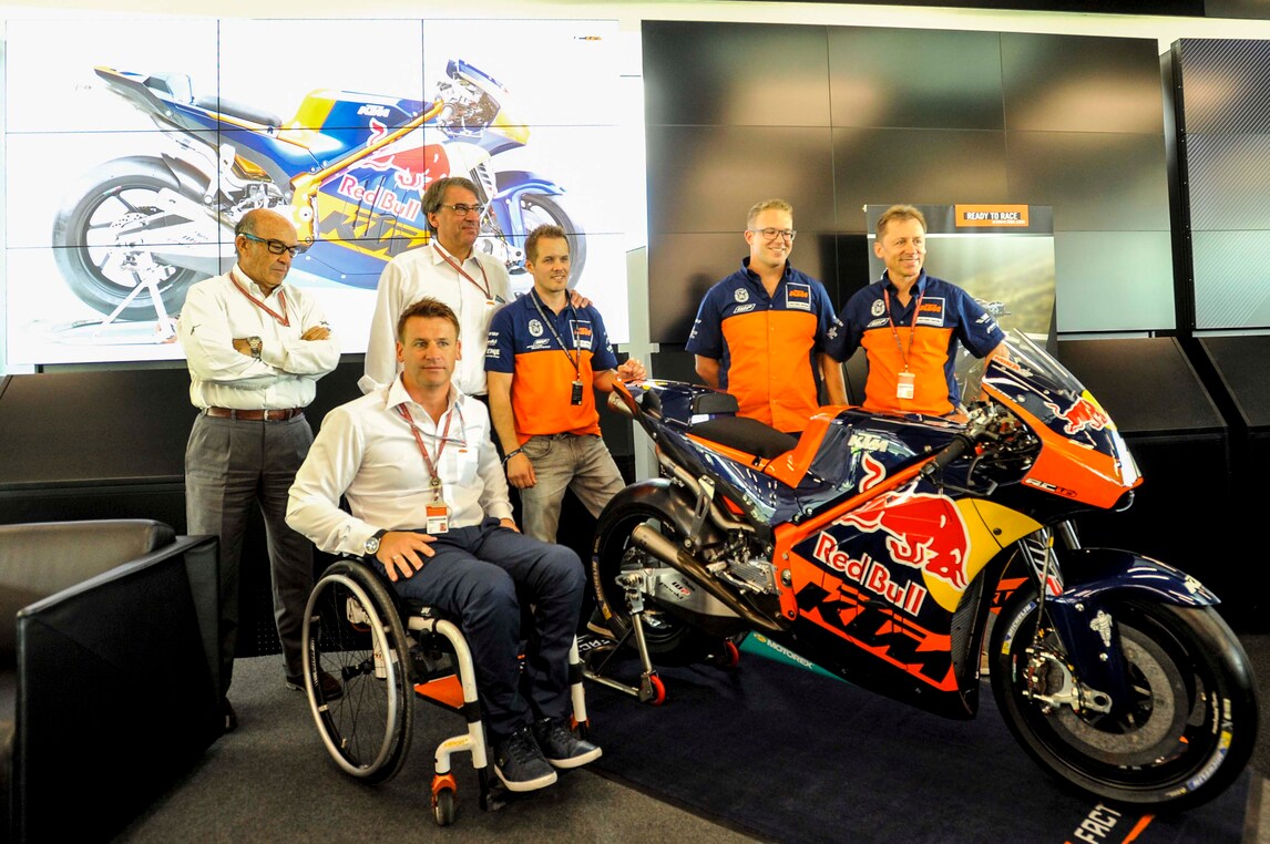 MotoGp, Austria: svelata la KTM RC16