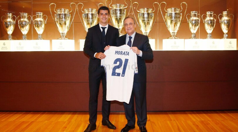 Il Real presenta Morata: «Due anni lunghi, ma ora sono a casa»